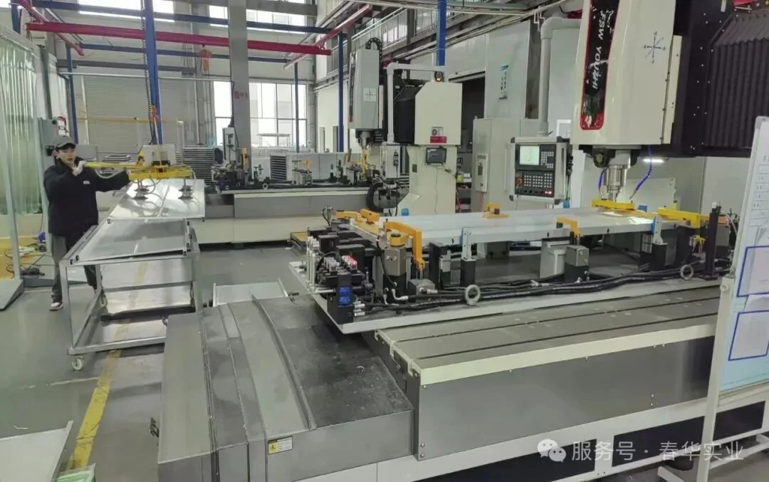 Manufacturing equipment at Chunhua shown in the company’s InnoTrans 2026 report
